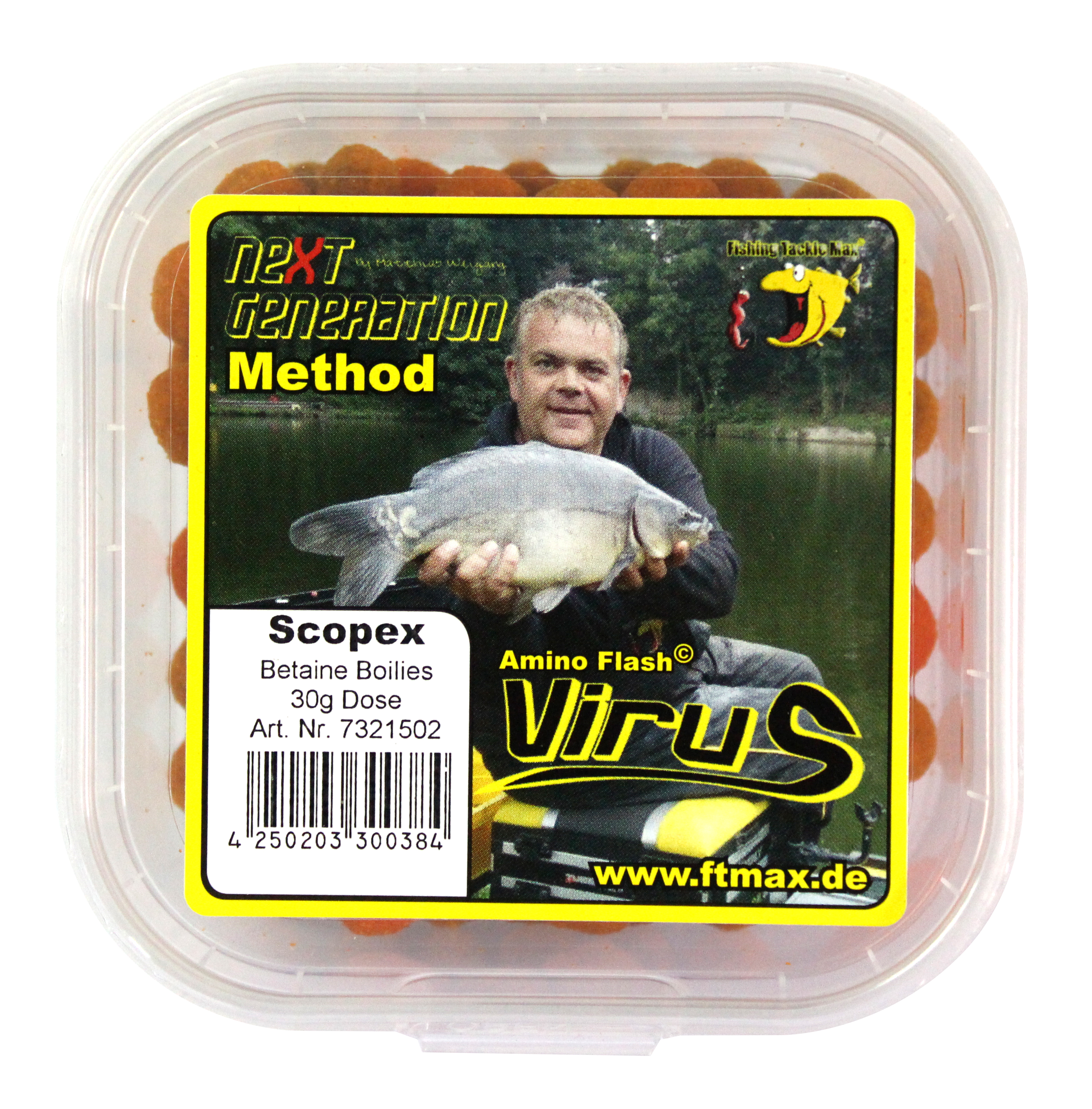 Amino Flash Virus Next Generation Method Betaine Boilies Scopex 30g