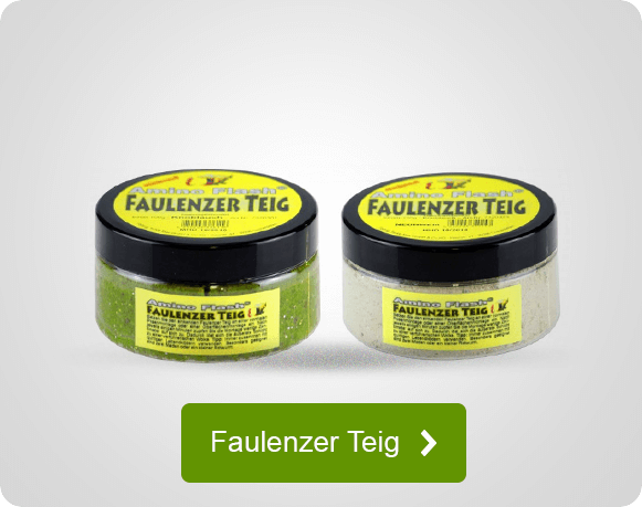 Faulenzerteig zum Forellenangeln