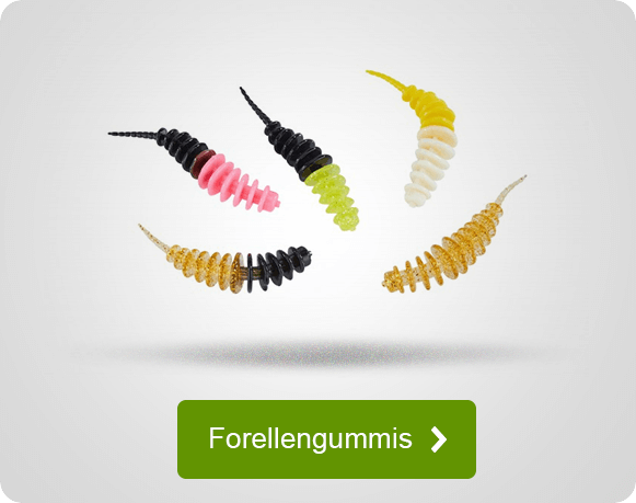 Gummifische für Forelle