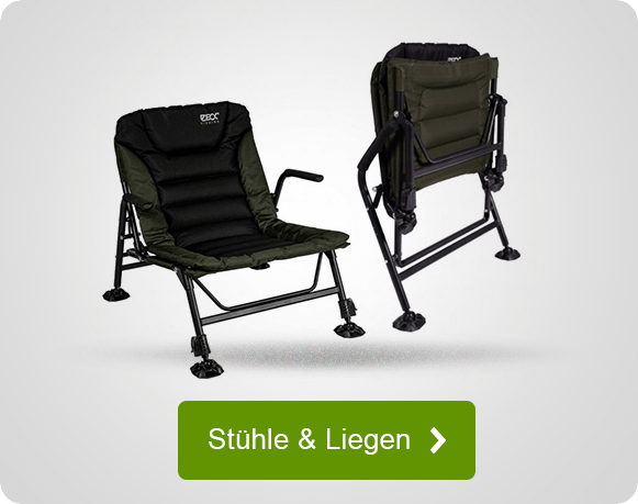 Stühle und Liegen für Angler im Angebot