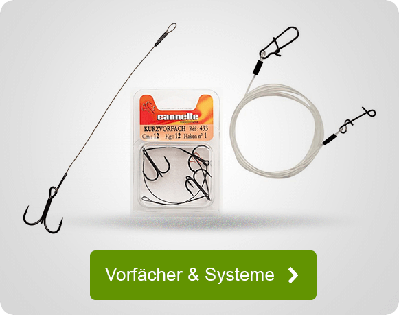 Verschiedene Vorfächer und Systeme für Angler im Angebot