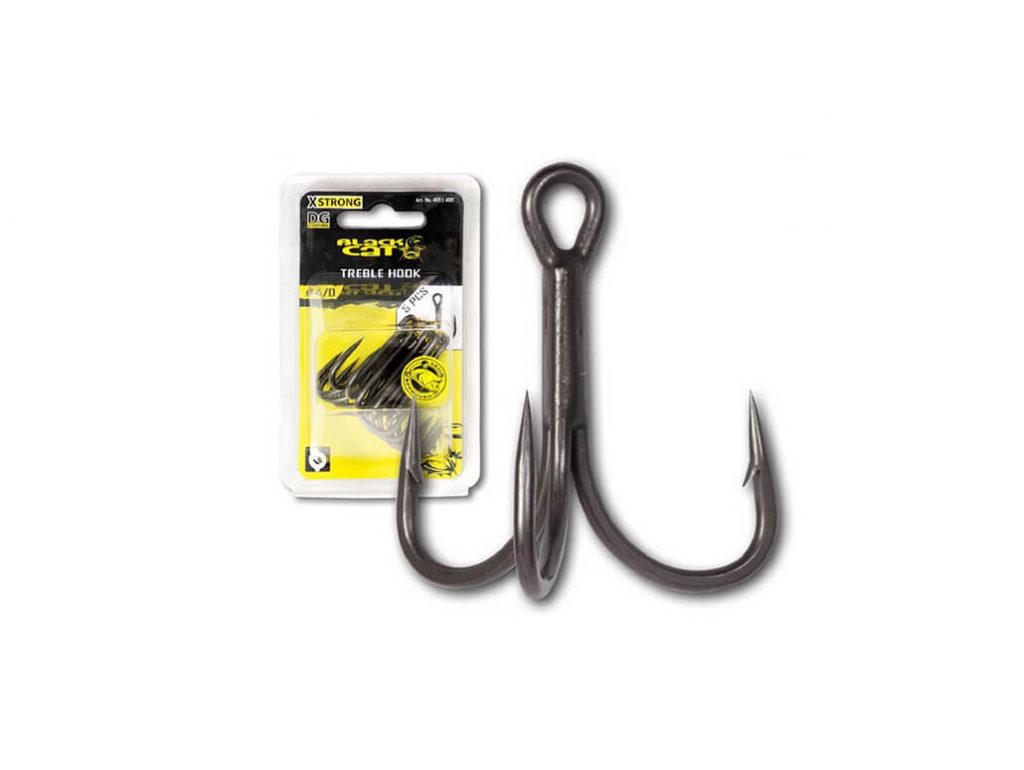 Lot De 10 Bas De Ligne Black Cat 0,30 Mm Jaune - Résistance 6 Kg, Pour Pêche Freestyle, Montage Pierre/sol
