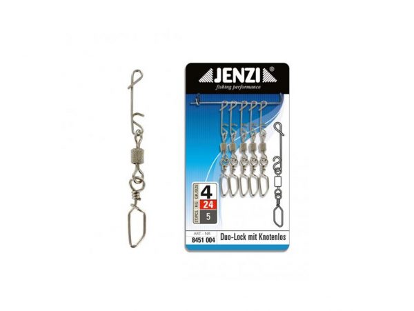 Jenzi Duo Lock Knotenlosverbinder