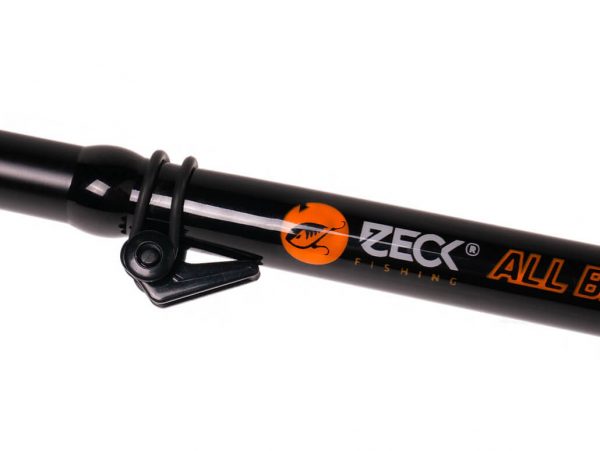 Zeck Fishing All Black Angelrute Hakenhalter