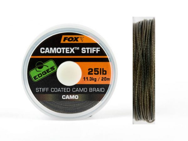 Fox Edges Camotex Stiff Karpfenschnur