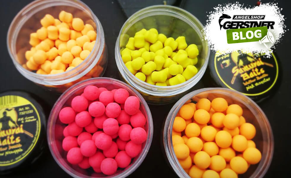 FTM Fishing Tackle Max Senshi Baits 6mm Wafter Dumbell Boilies Yellow Pineapple 