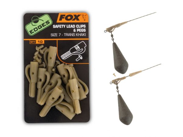 Fox Edges Lead Clip Pegs