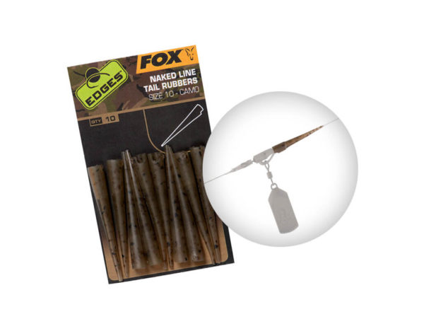 Fox Edges Camo Naked Line Tail Rubbers