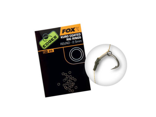 Fox Edges Kuro Coated Rig Rings