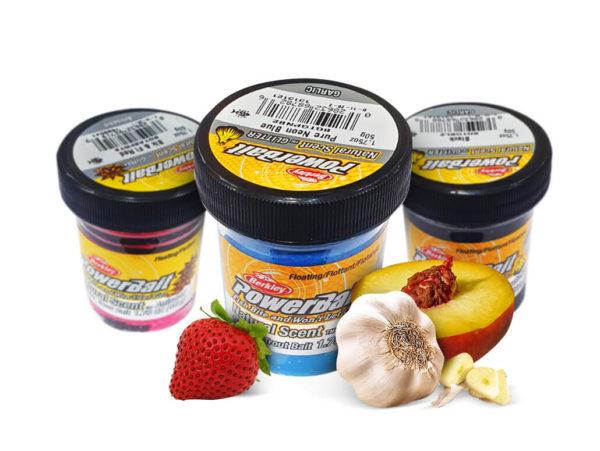 Berkley PowerBait Natural Scent Glitter Forellenteig Sorten