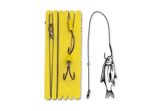 Black Cat Bouy and Boat Ghost Rig Double Hook