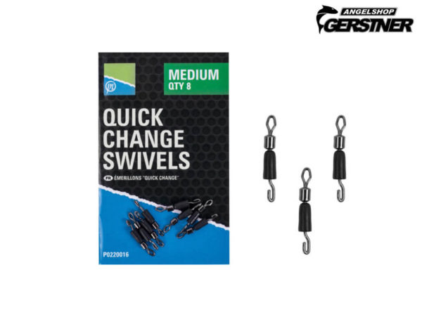 Preston Quick Change Swivels