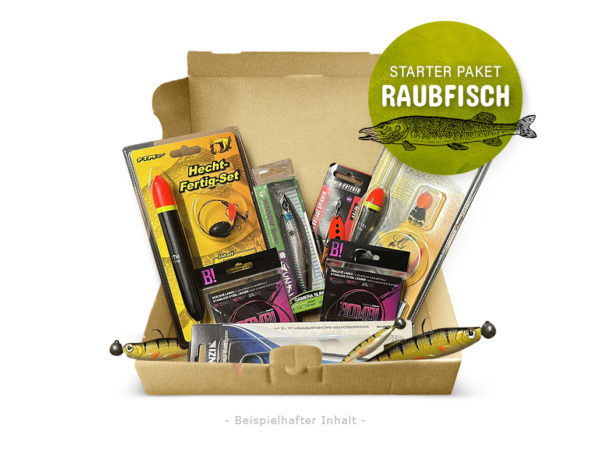 Starterpaket Raubfisch für Angler