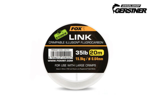 Fox Edges Link Illusion Flurocarbon