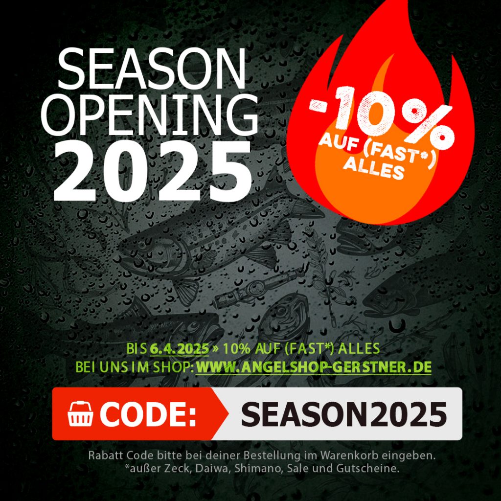 Season Opening 2025 Aktion für Angler