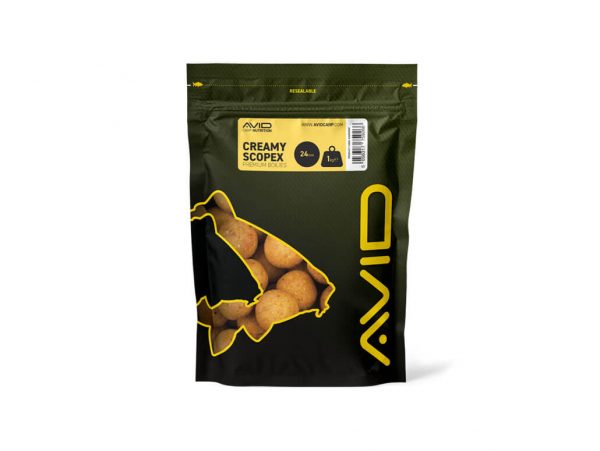Avid Creamy Scopex Boilies