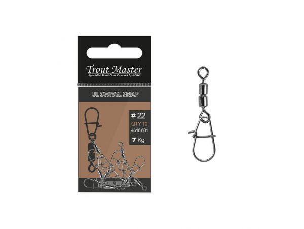 Trout Master UL Swivel Snap