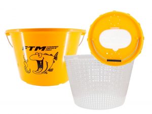 FTM Köderfischeimer 15L mit Einsatz