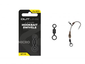 Avid Outline Micro Hookbait Swivel