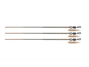 Fox Edges 50lb leadcore Leaders 3 pcs