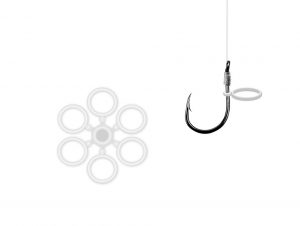 Delphin BaitFix Gummibänder für Köder